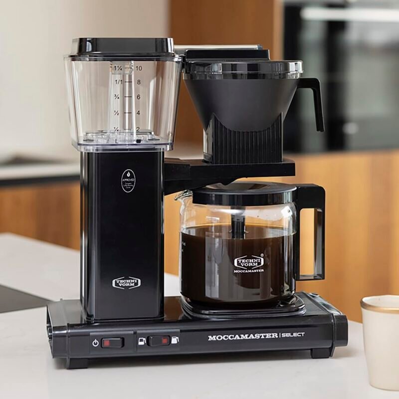Moccamaster KBG Select Drip Coffee Maker – 1.25 L, Quantity Selector, UK Plug, Off-White - Image 56