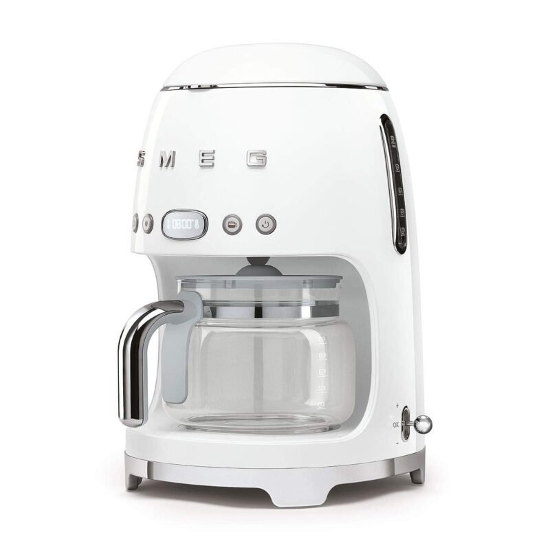 Smeg DCF02CRUK Drip Coffee Maker – 1.4 L, Aroma Selector, Auto-Start Timer, Anti-Drip System, Digital Display, Cream - Image 36